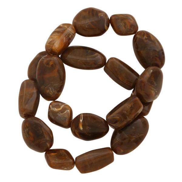 Resin Bead Bracelet Set