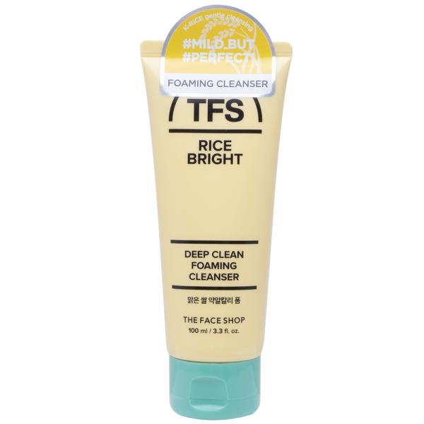 THEFACESHOP Rice Deep Clean Foaming Cleanser