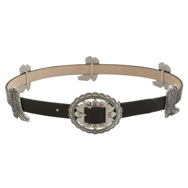 Western Boot Concho Belt