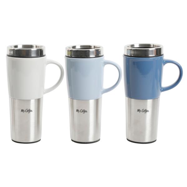 Mr Travertine 16 oz Travel Mug W Lid