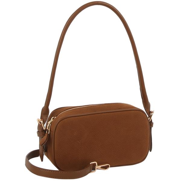 Textured Shoulder Bag