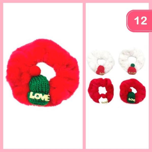 Fuzzy Hair Tie (12 Units)