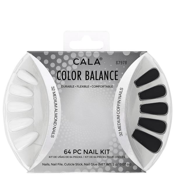 CALA Color Balance White and Black 64PCS