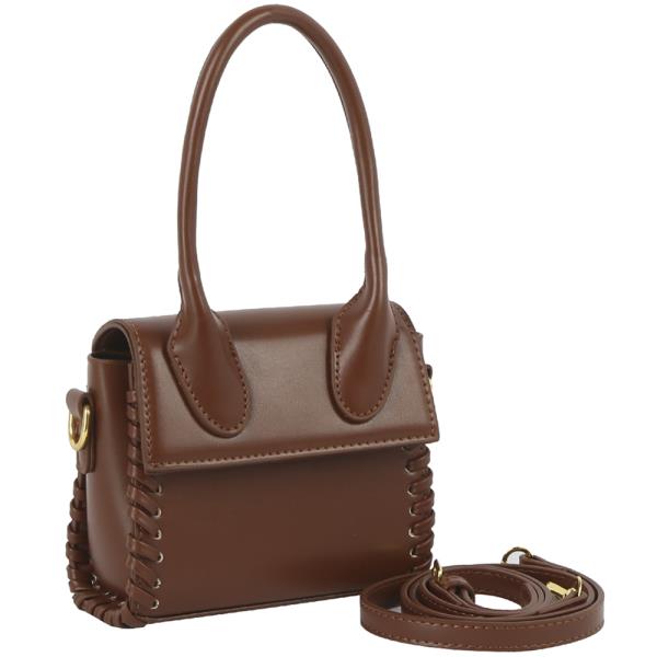 Modern Handle Satchel Bag