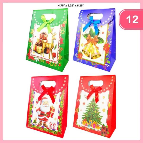 Holiday Candy Gift Bags (12 Pcs)