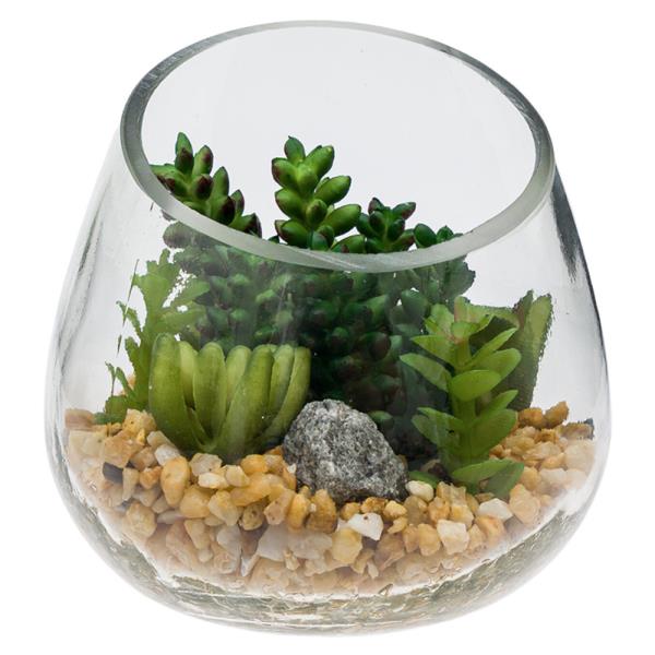 Mainstays Artificial Succulent Plant Display