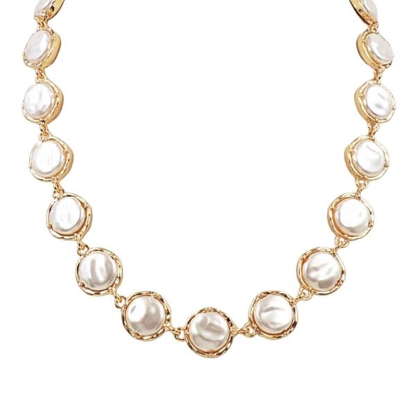 Pearl Station Necklace