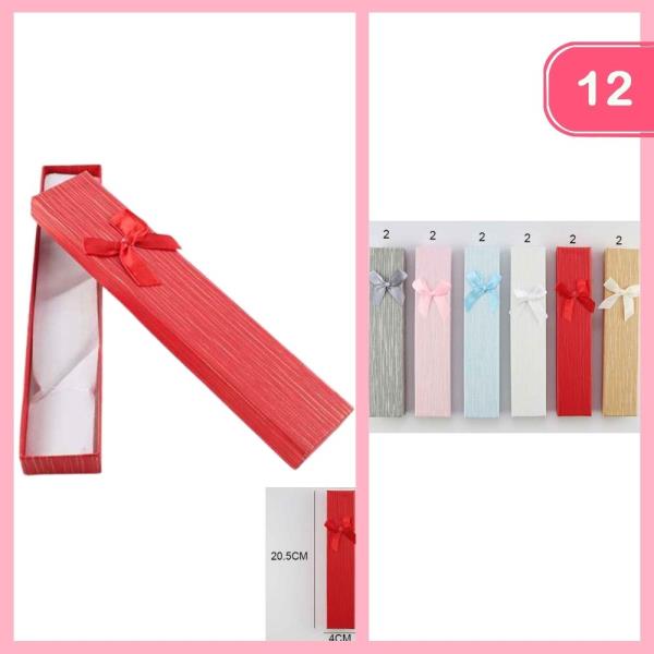 Long Jewelry Gift Box (12 Units)