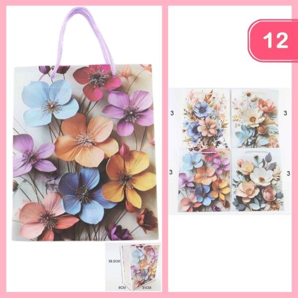 Flower Gift Bag (12 Units)