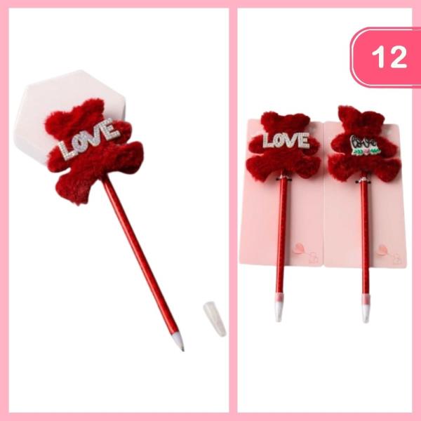Love Furry Bear Pen (12 Units)