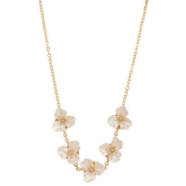 Flower Station Necklace
