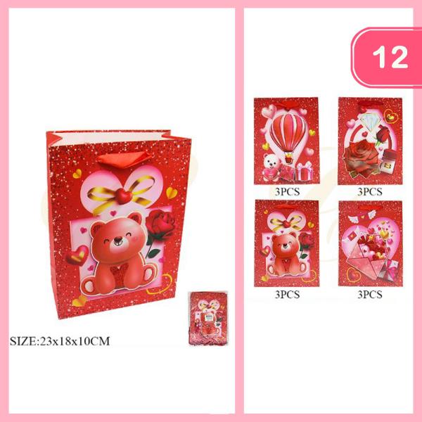 Valentines Day Gift Bag (12 Units)