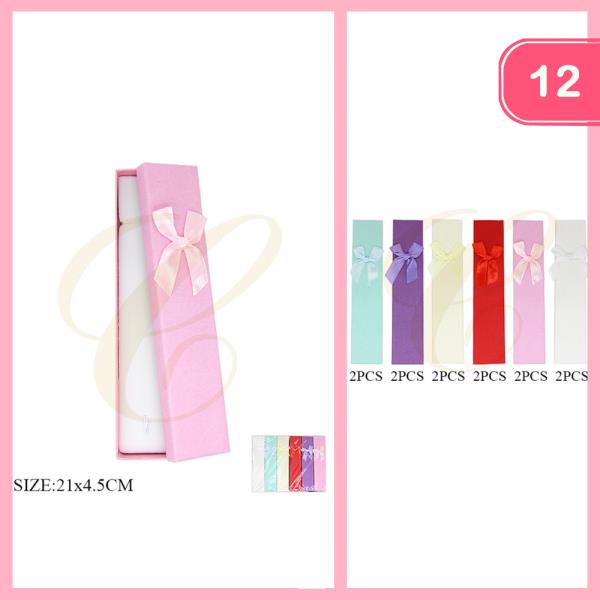 Long Jewelry Gift Box (12 Units)