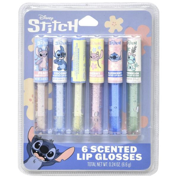 STITCH Scented Lip Gloss 6PC