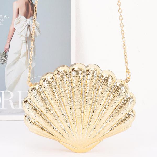 Metallic Acrylic Clutch