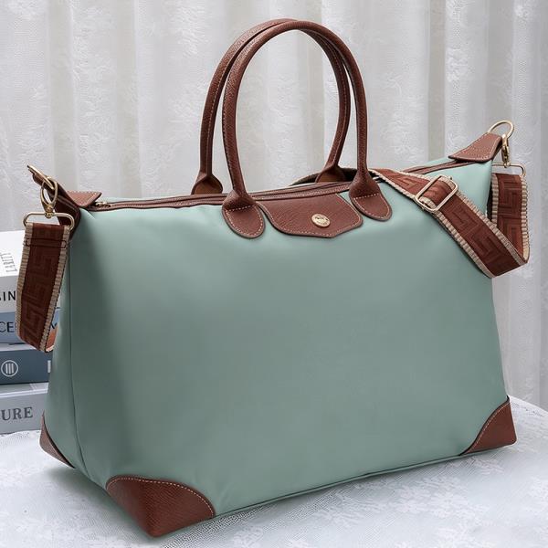 Trim Weekender Tote Zip Top Shoulder Strap Design