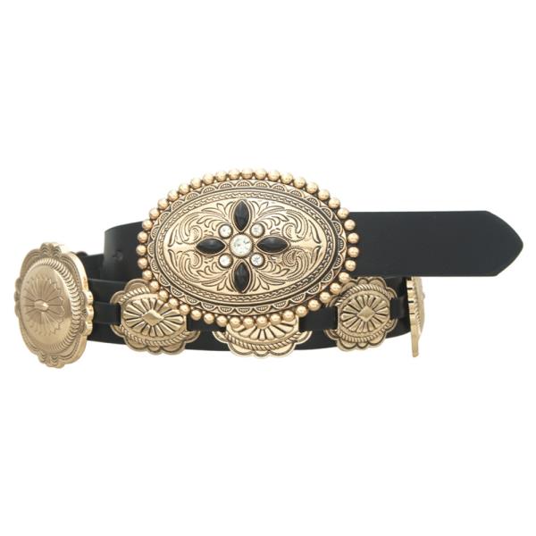 SW North Star Oval Concho Linked Belt