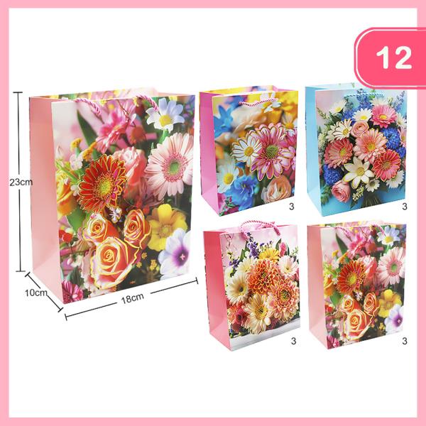 Flower Gift Bag (12 Units)