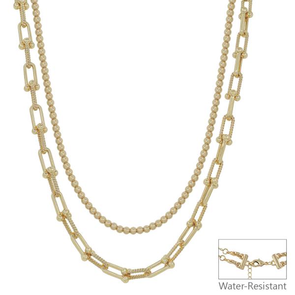 Tiffany Chain 4mm CCB Water Resistant Necklace
