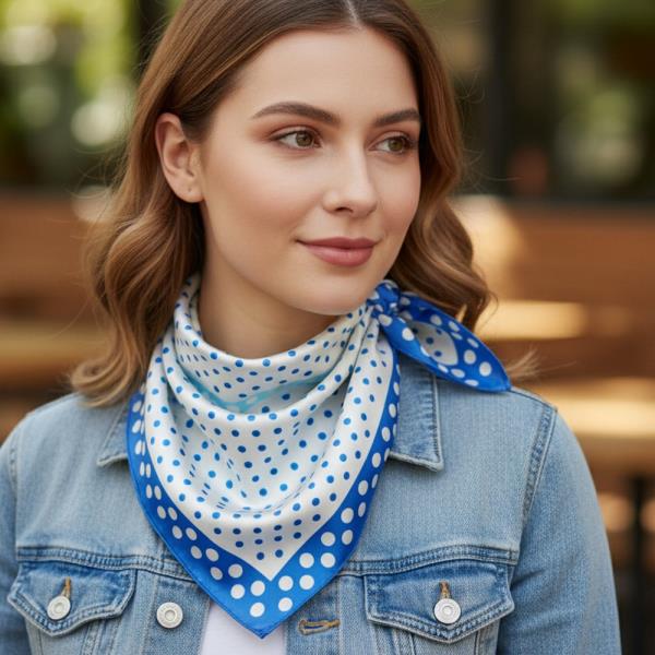 Polka Dots Print Bandana