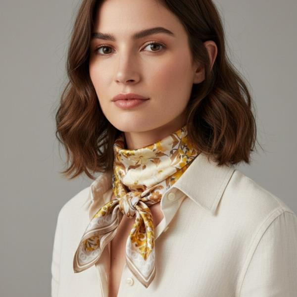 Floral Print Bandana