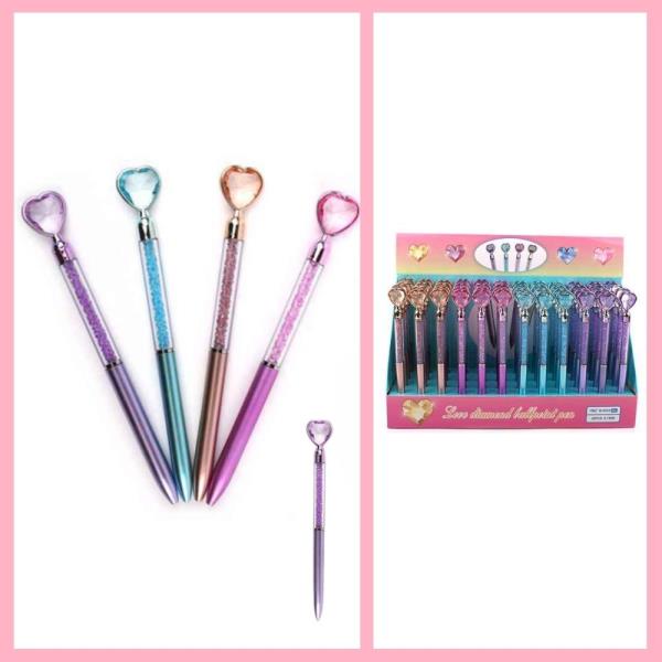 Love Diamond Ball Point Pen (48 Units)