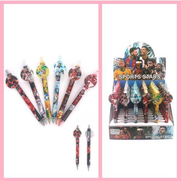 Sports Stars Pens (48 Units)