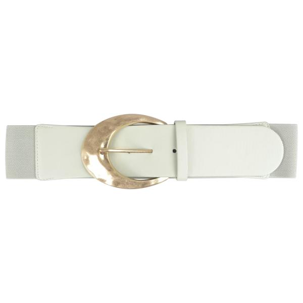 SMOOTH METAL BUCKLE ELASTIC BELT