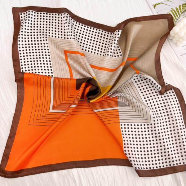 DELICATE POLKA DOT NECK SCARF - SOFT & AIRY SUMMER ESSENTIAL