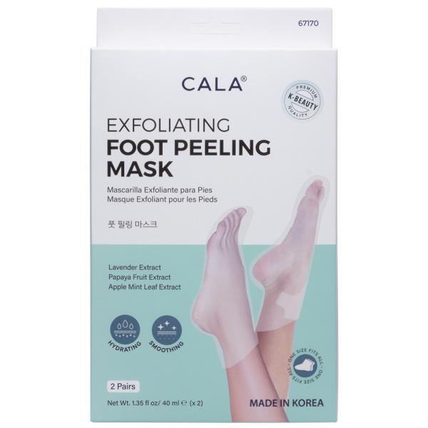 CALA Exfoliating Foot Peeling Mask (2 Pairs)