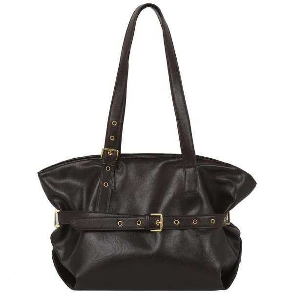 Buckle Design Tote Bag