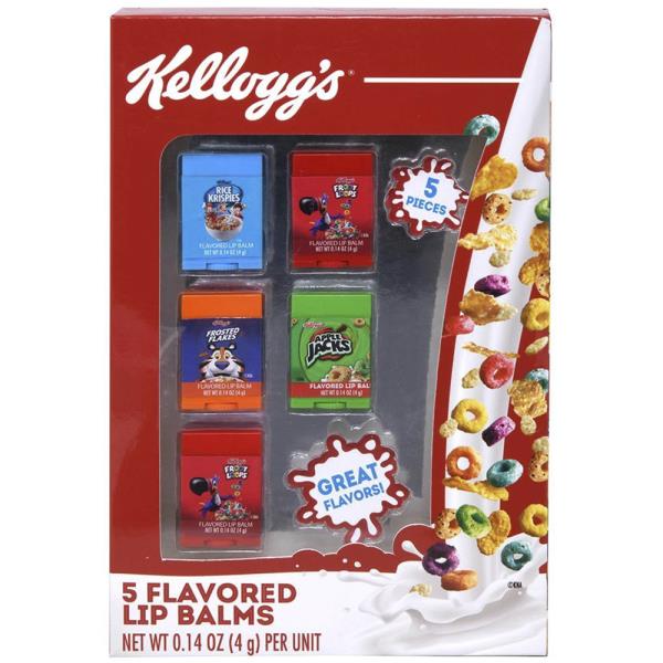 Kelloggs Cereal Shaped 5PC Lip Balm