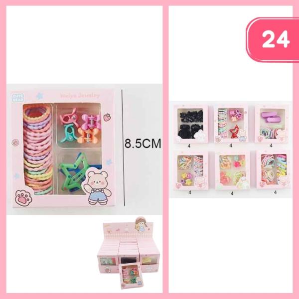 Hair Claw Clip Tie Snap Hair Pin Set (12 Units)