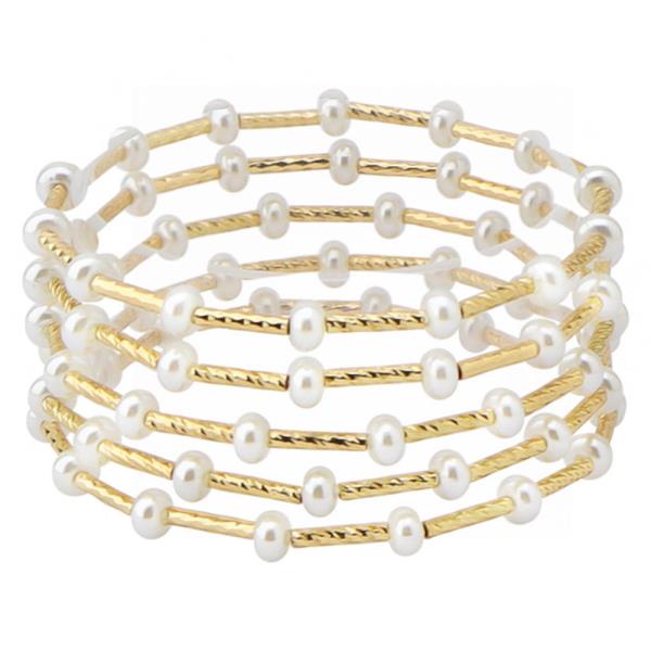 Pearl Stackable Bracelets