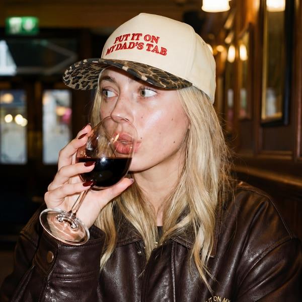 CC PUT IT ON MY DAD`S TAB TRUCKER CAP