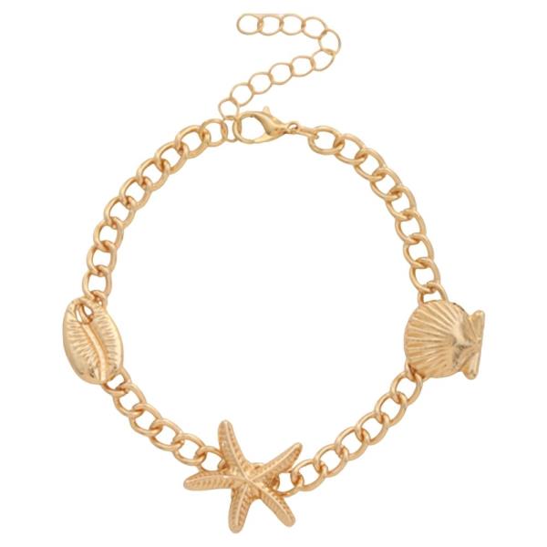 SDJ Starfish Chain Bracelet
