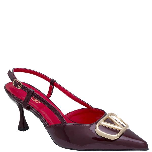 ETA-7DAYS V DETAIL SLINGBACK PUMP HEEL