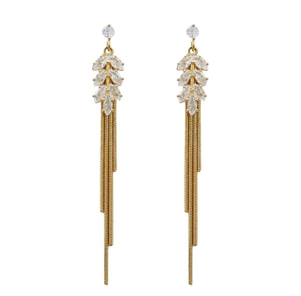 Wheat Tassel Drop Earring