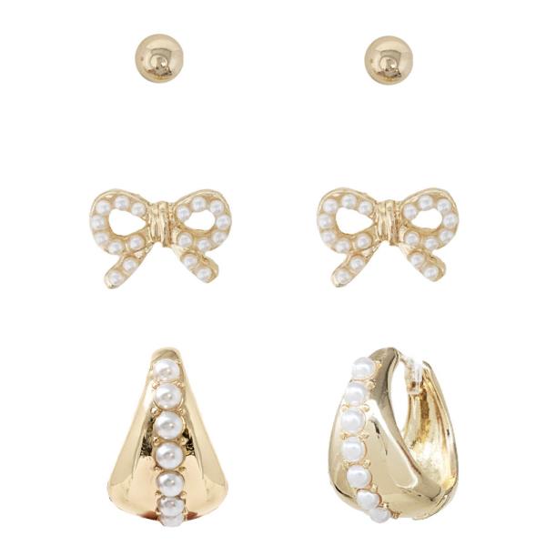 Pearl 31 Earring Set