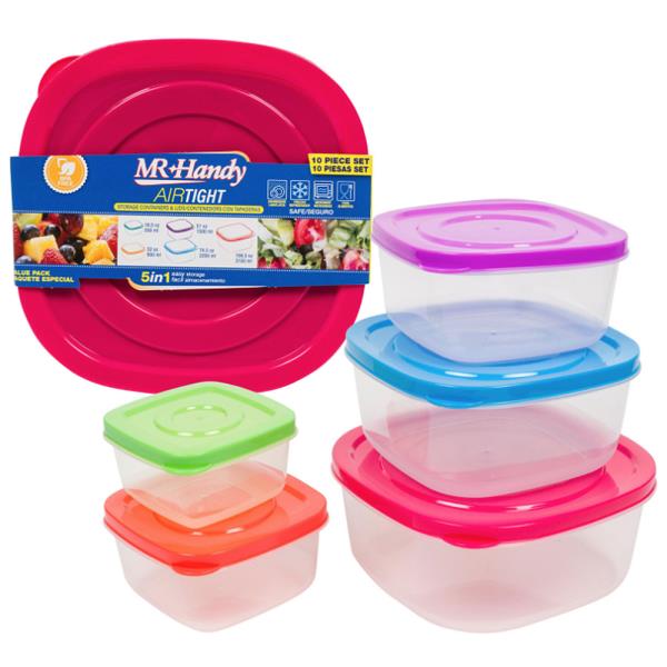 5IN1 Food Container Set W Lid