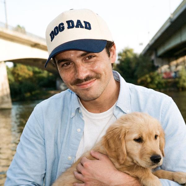 CC DOG DAD TRUCKER HAT