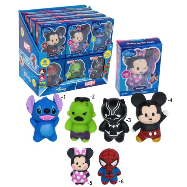 DISNEY and Marvel Jumbo Jigglies Toy