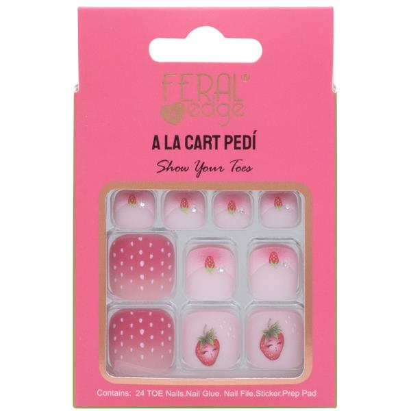 FERAL EDGE a La Cart Pedi Nail Decoration Set