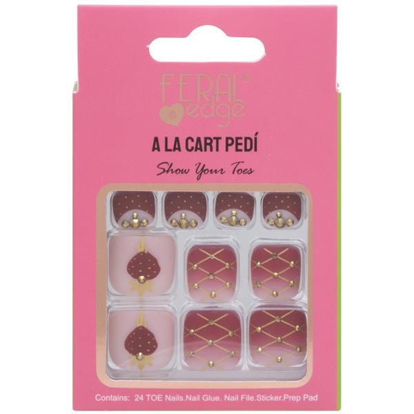 FERAL EDGE a La Cart Pedi Nail Decoration Set