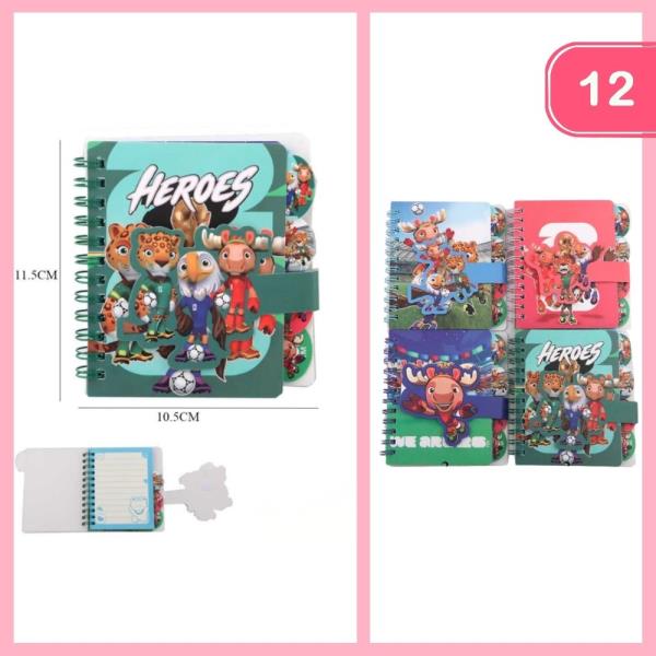 Heroes Notebook (12 Units)