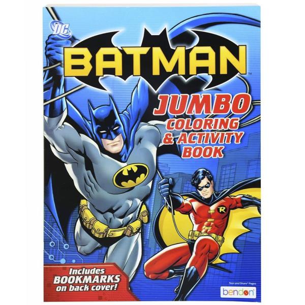 Batman Jumbo Coloring and Activity Book
