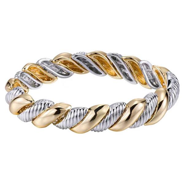 Cable Dome Stretch Bracelet