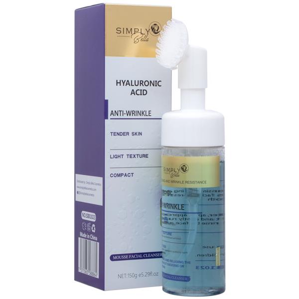 SIMPLY BELLA HYALURONIC ACID MOUSSE FACIAL CLEANSER