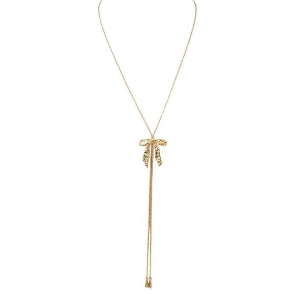 Bow Bolo Necklace
