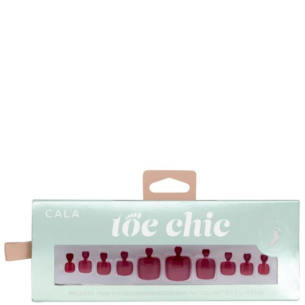 CALA 24PC Toe Nail Kit Red